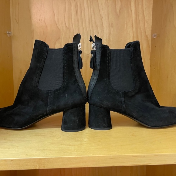 New AGL Suede Black Lisette Bootie Size 36.5 - Picture 7 of 11